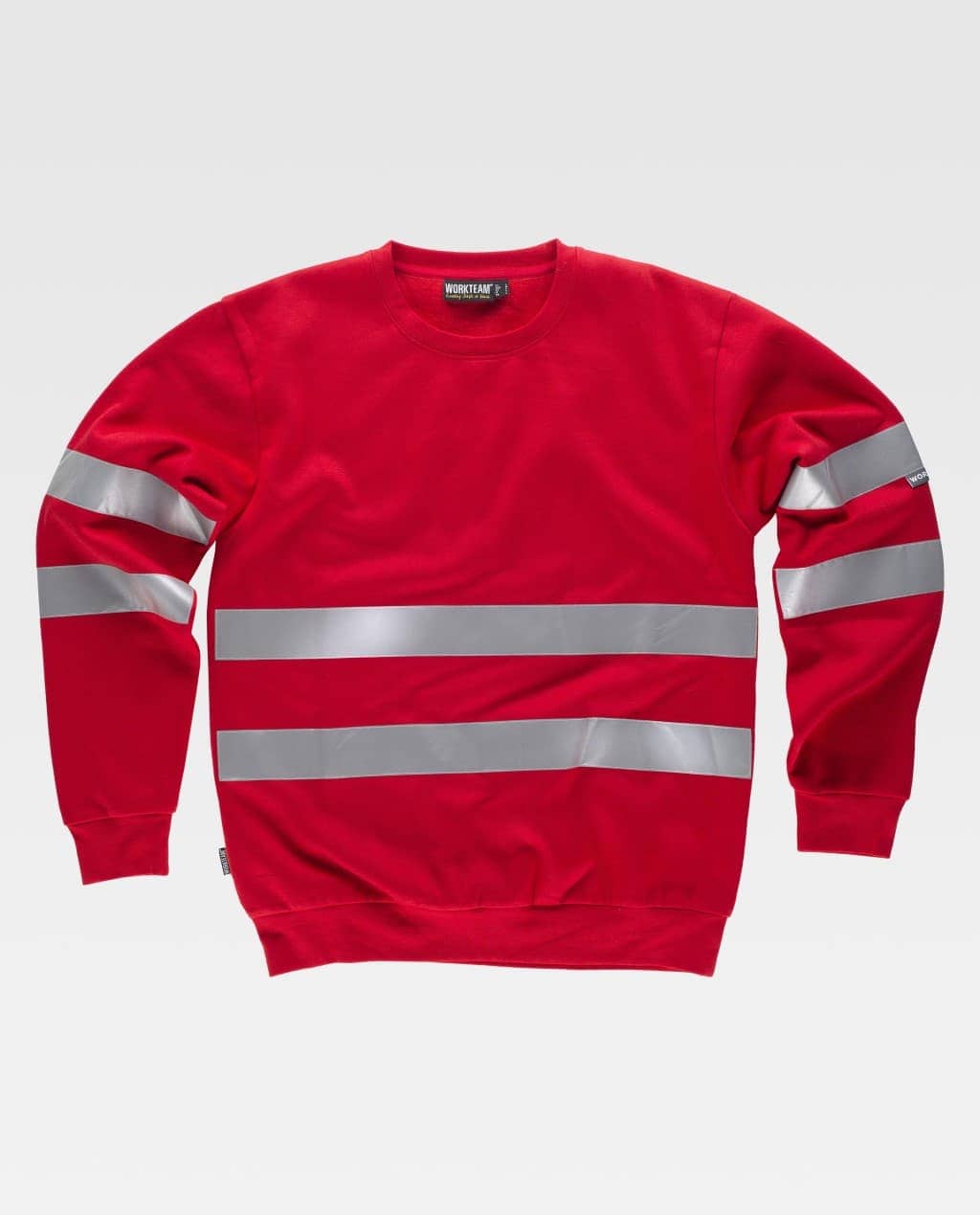 Sudadera clásica A.V. unisex con cintas reflectantes. C9031