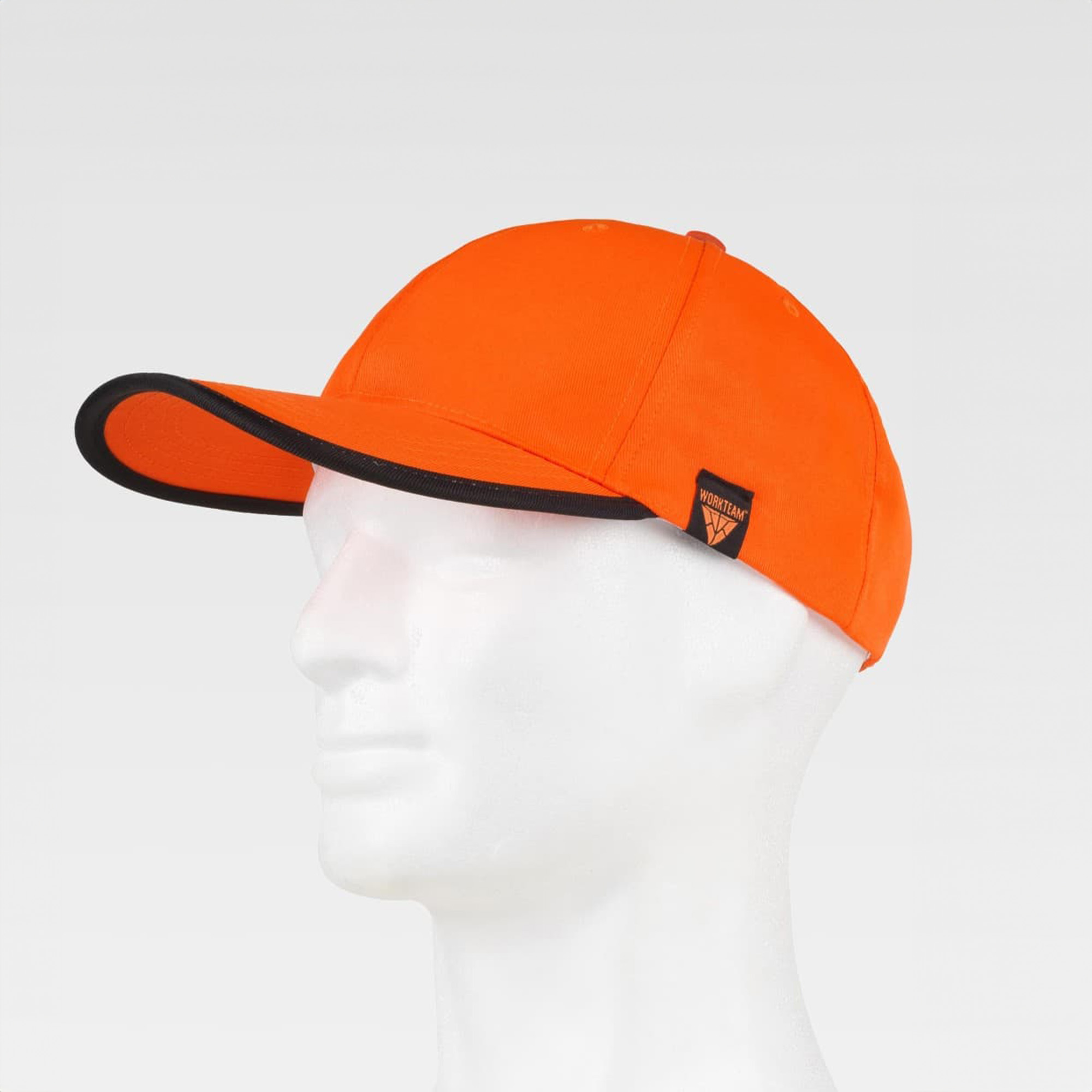 Gorra de poliéster combianda con alta visibilidad